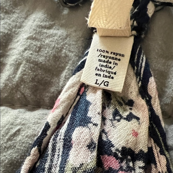 Billabong Floral Striped Women's Top - Picture 3 of 5